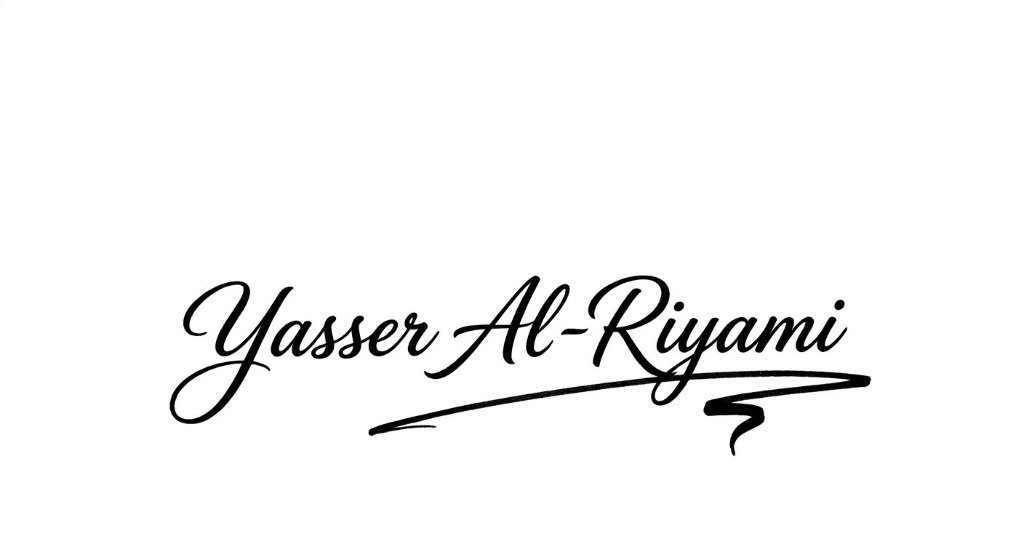 Yasser Al Riyami Signature